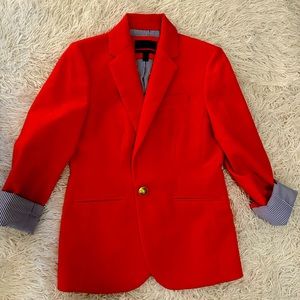 J Crew beautiful red blazer